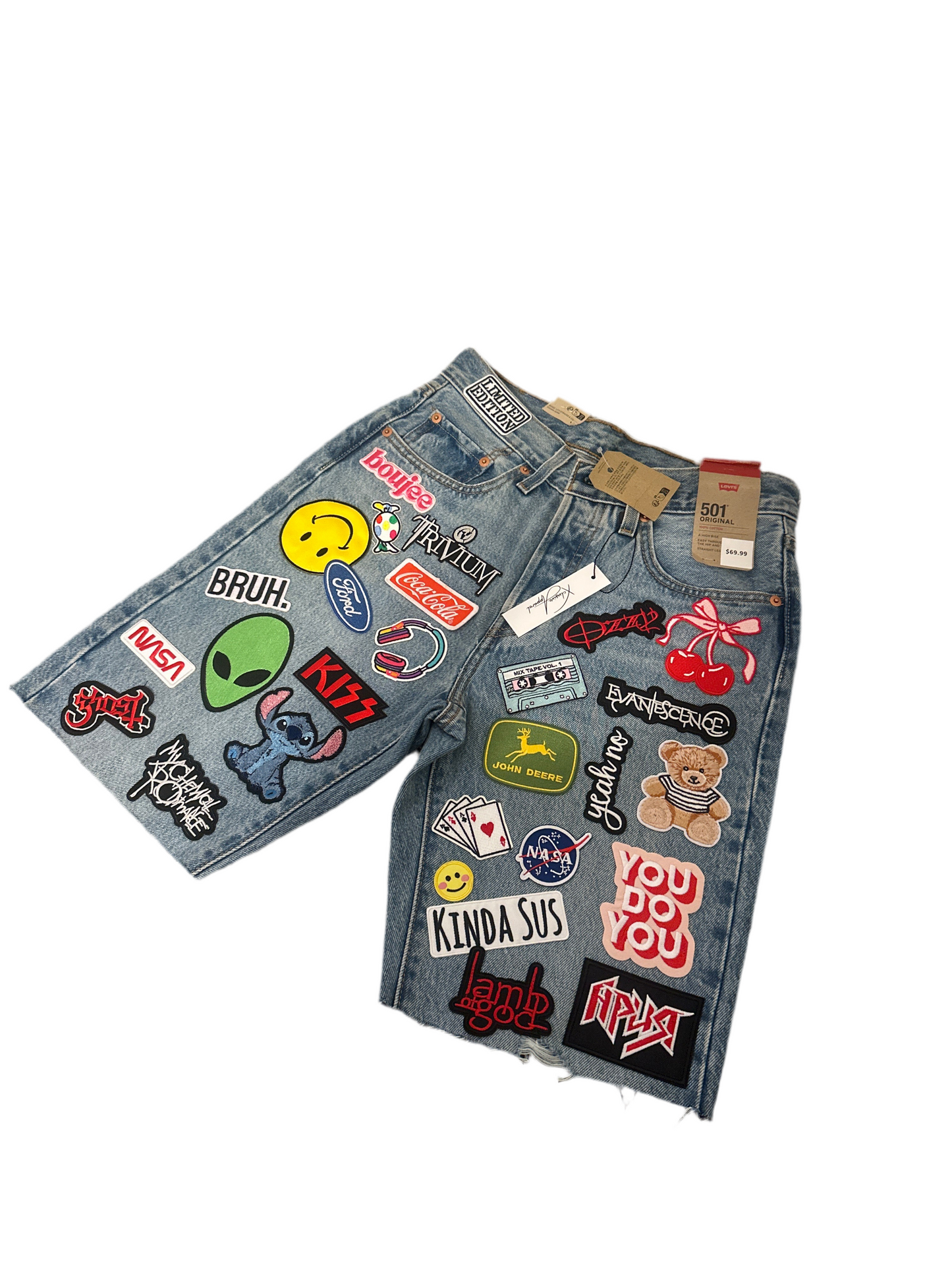Teen patch’s work shorts