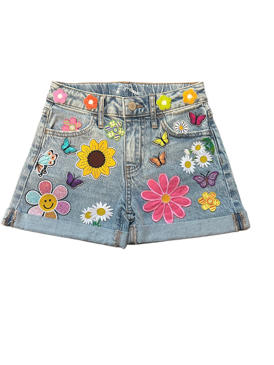 Flower Power Girls Shorts