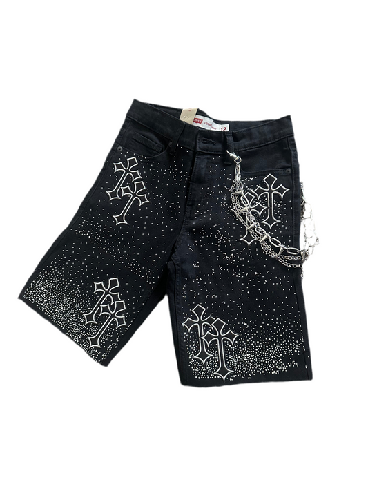 ADULT MEN  diamond cross shorts