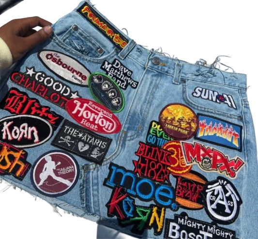 Freestyle Patch work skirt