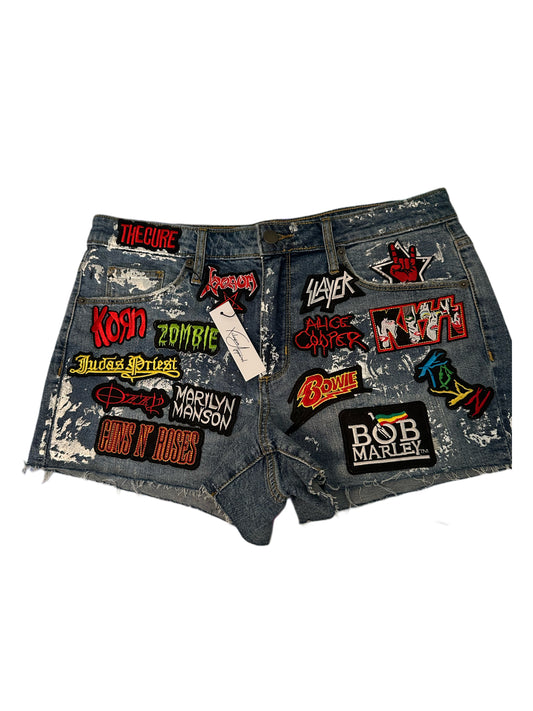 Patch Work Shorts